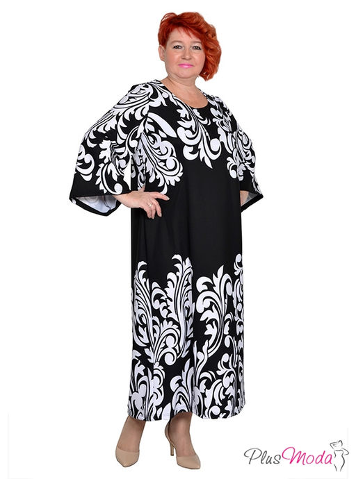 Платье Модель №1780 размеры 44-84 - Plusmoda фото 3