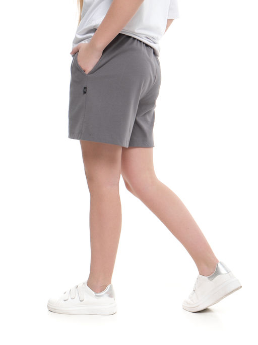 Шорты для девочки 22-4356 графит