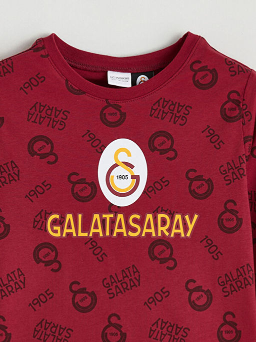 Galatasaray Bask?l? Erkek ?ocuk Pijama ?st?