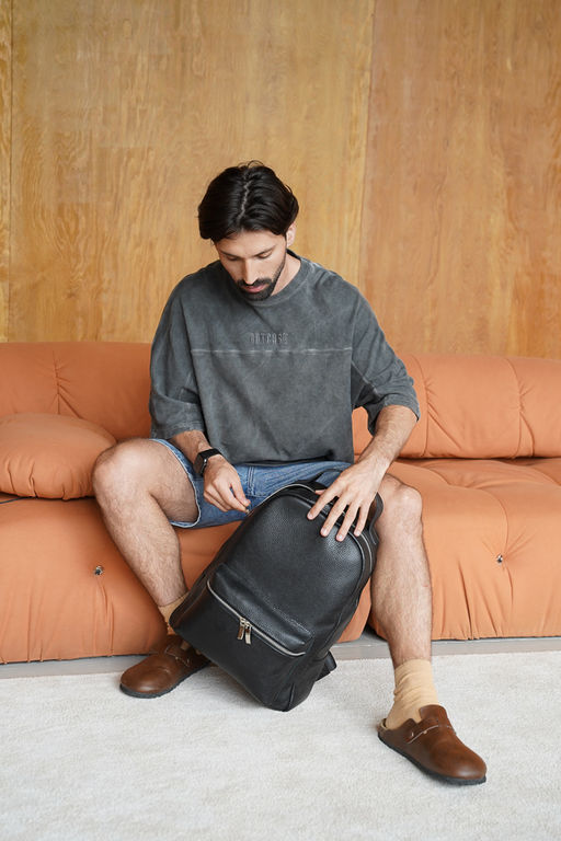 Сумка мужская Ц-573.1 черный - Protege фото 10