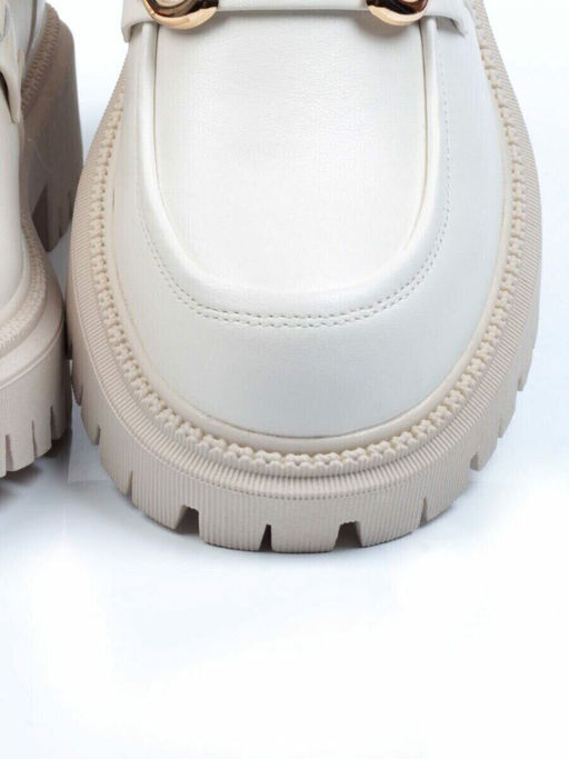 01-5273-2 WHITE Ботинки демисезонные женские (натуральная кожа, байка)