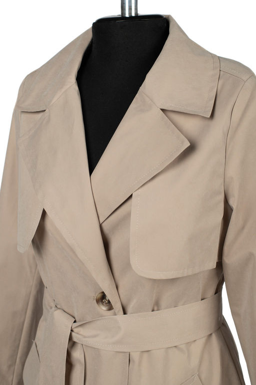 03-3303 Плащ женский (пояс) - El podio фото 20