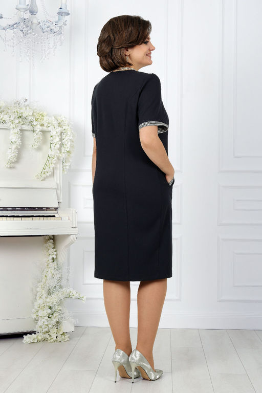 Костюм Ninele 7447 гусиная лапка серая  фото 9