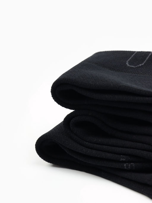 Носки мужские спортивные с компрессией, набор 3 пары Resport, размер 42-45, чёрные