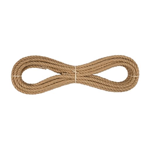 Gamma Канат джутовый КД2 100% джут 8 мм 11 я 10 м суровый