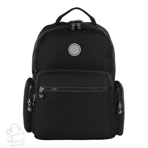 Рюкзак женский текстильный 8659MD black Mindesa в Новосибирске