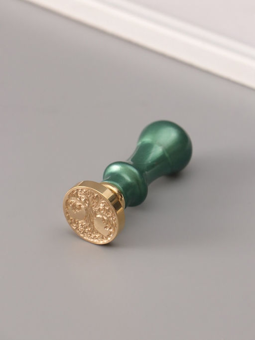 Подарочный набор для сургучной печати «Дерево», печать, ручка, сургуч, 12.5×10×3.6 см