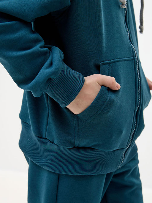 Костюм детский 24814-484 футер изумрудный - Avese фото 5