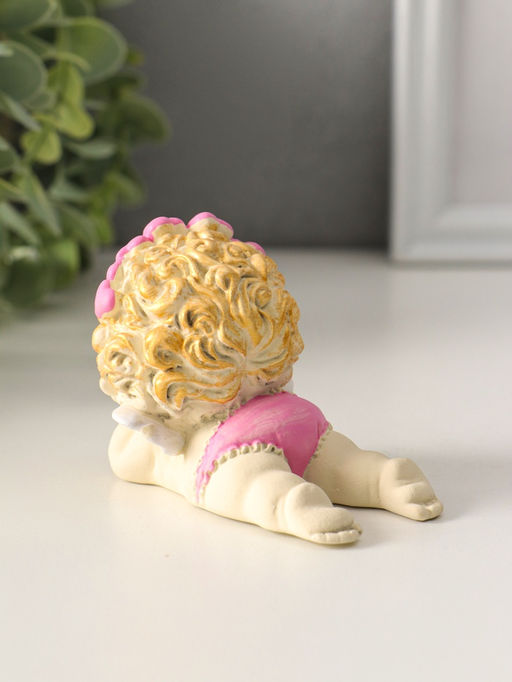 Фигурка «Ангелочек мечтает», 6×5.5×8 см