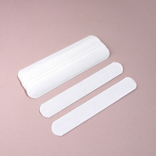 Цена за 3 шт. Защитные вкладыши от пота и загрязнений, набор - 10 шт, на клеевой основе, 24 ? 3,7 ? 0,1 см, цвет белый - Simaland фото 4