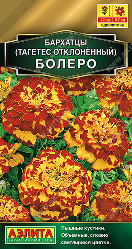 Бархатцы Болеро отклоненные (2028