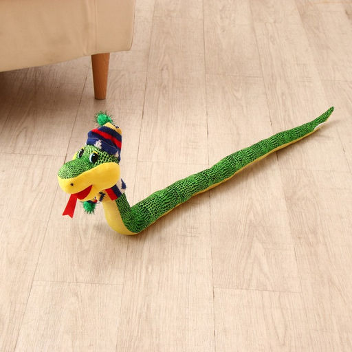 Мягкая игрушка Змея, зимняя, 91 см - Simaland фото 4