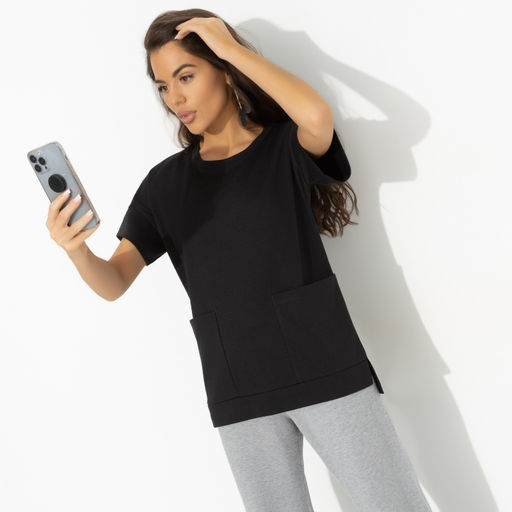 Туника прямого кроя Обожать разрешается (new) - Charutti фото 2