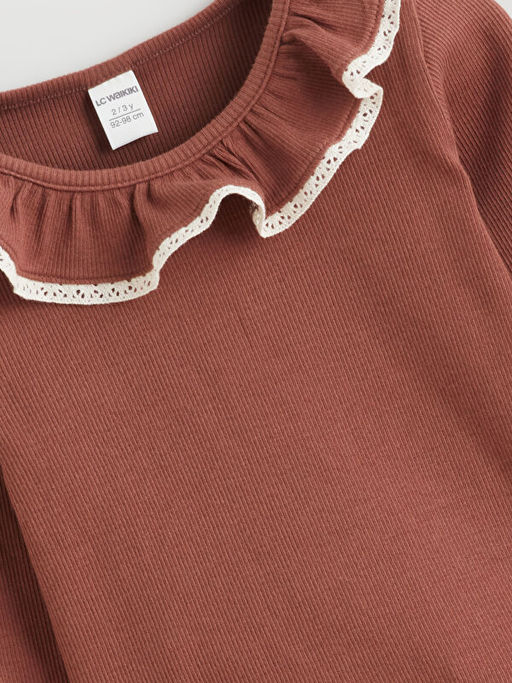 Bebe Yaka K?z ?ocuk Ti??rt