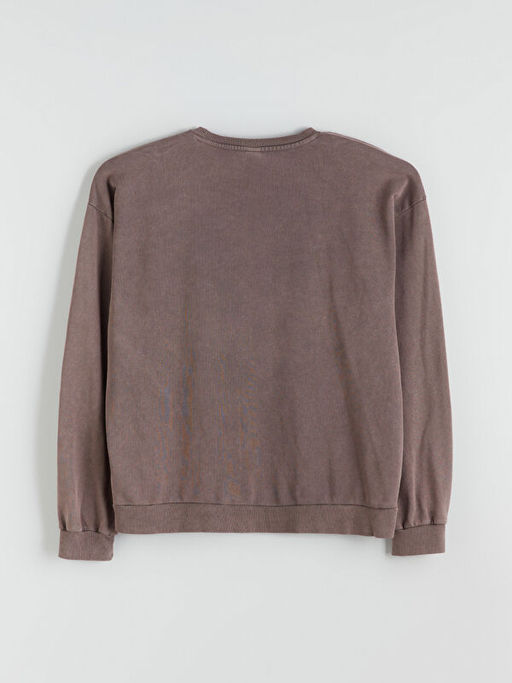 Bisiklet Yaka Erkek ?ocuk Sweatshirt