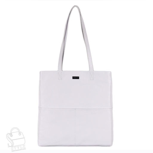 Сумка женская кожаная 98050 white Velina Fabbiano-Safenta/30  в Новосибирске