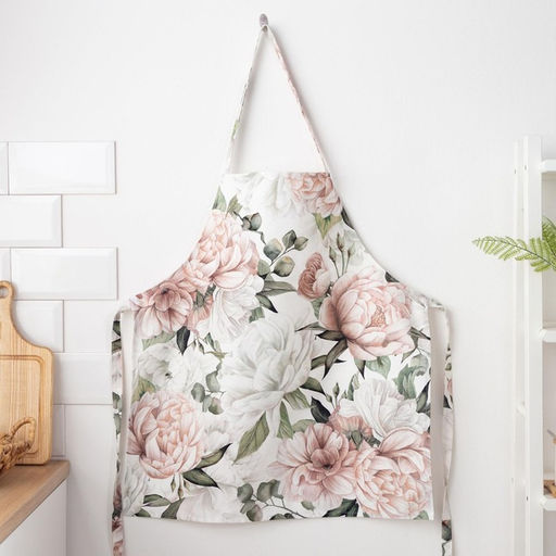 Фартук «Этель. Пионы», 60×70 см, 100% хлопок, саржа 190 г/м²