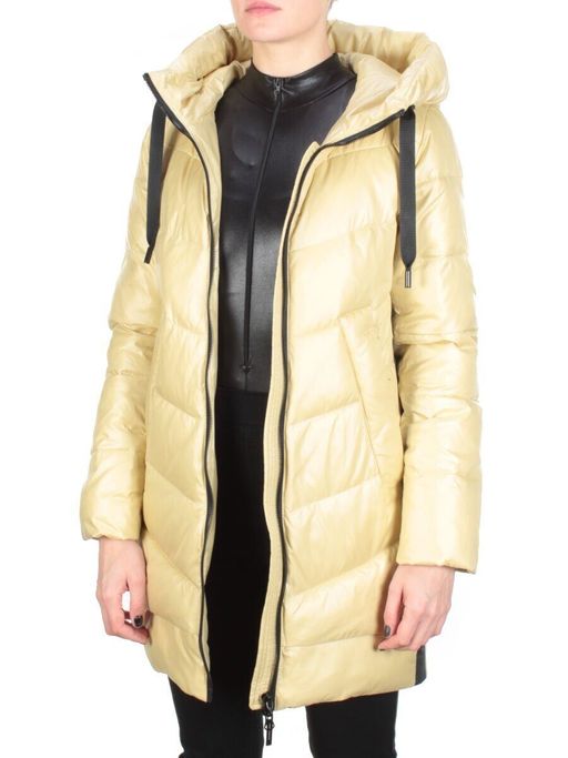 GWD202821 YELLOW Пальто зимнее облегченное ICEBEAR (150 гр. холлофайбер) - Fashion фото 9