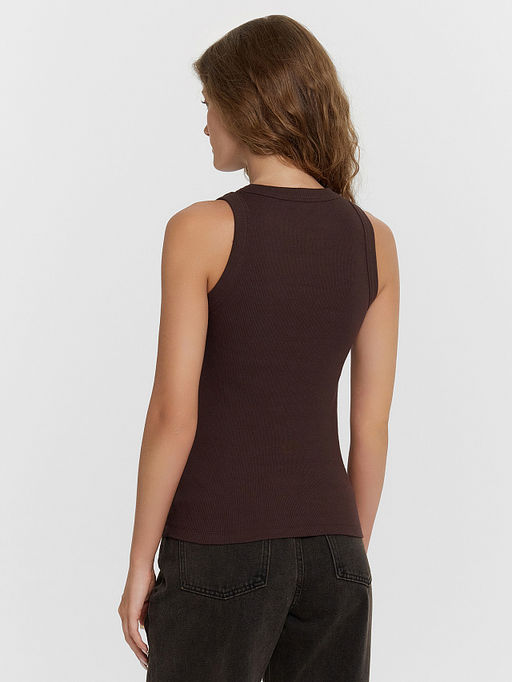 Топ женский коричневый - Mark formelle фото 2