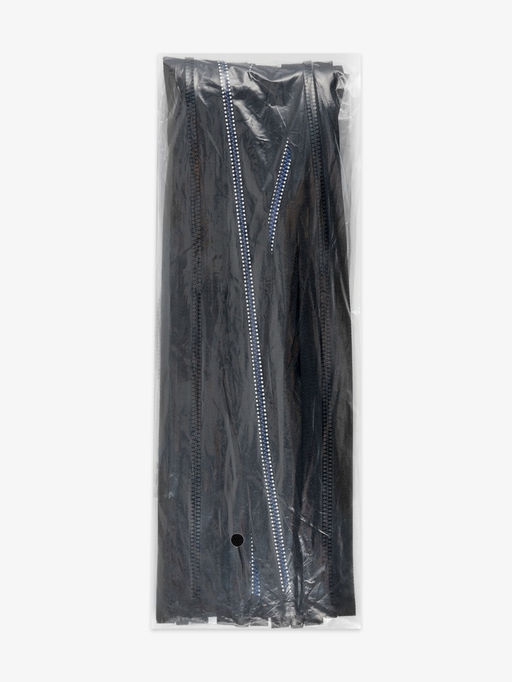 Цена за 10 шт. Молния «Трактор», №5, разъёмная, замок автомат, 60 см, чёрная, белая, синяя