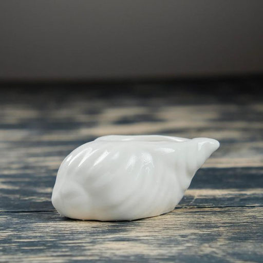 Набор фигурных кашпо для цветов Ракушки, керамика, 6 шт. - Take it easy фото 6