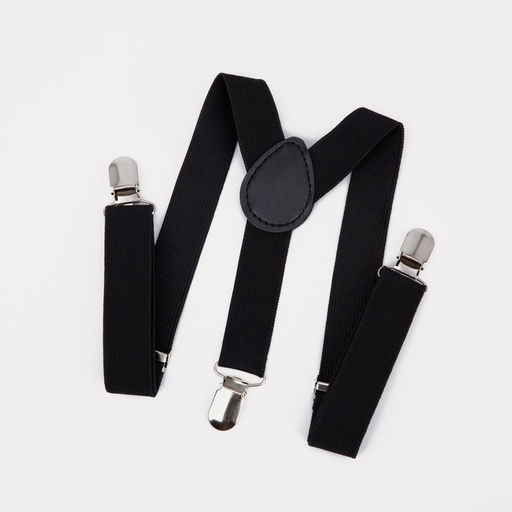Подтяжки детские, ширина 2.5 см, цвет чёрный - Simaland фото 4