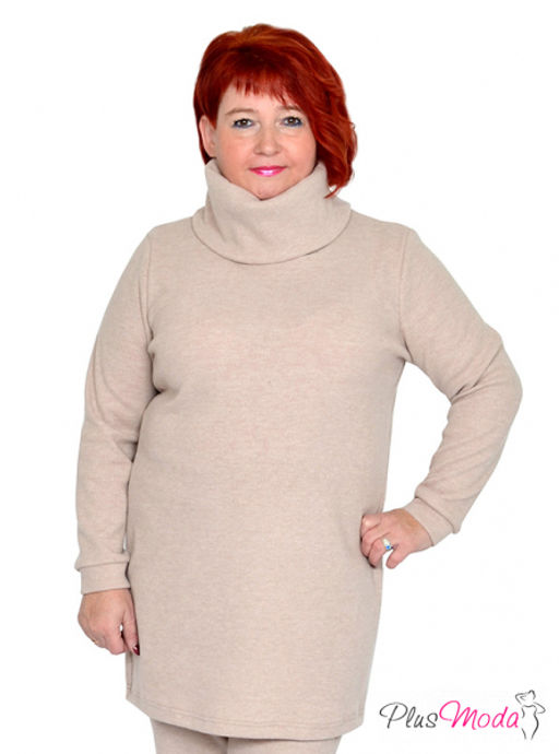 Свитер Модель №1432 размеры 44-84 - Plusmoda фото 8