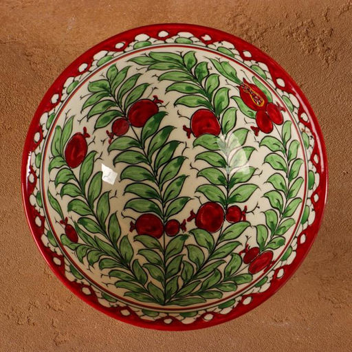 Коса Риштанская Керамика Гранаты 15 см, малая, микс - Шафран фото 2