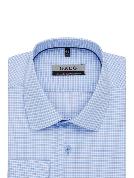Сорочка мужская длинный рукав GREG 215/217/0273/1p  фото 3