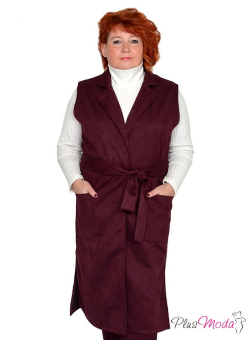 Жилет Модель №1400 размеры 44-84 - Plusmoda фото 11