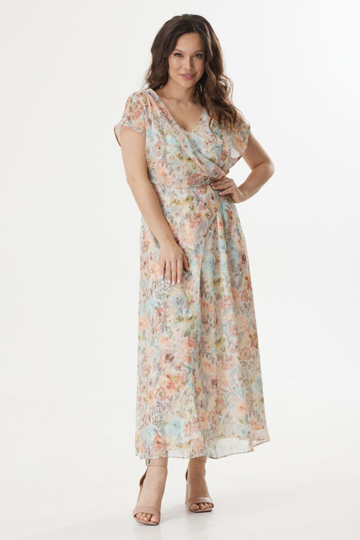 Платье Magia mody 2430 цветы акварель