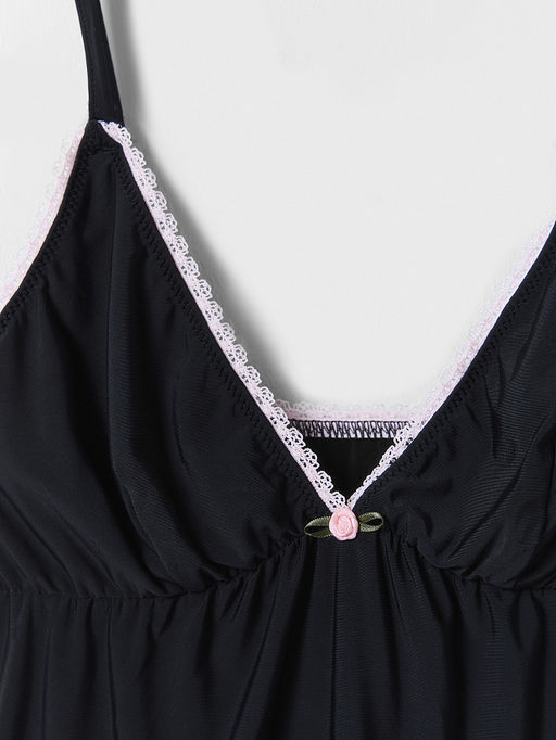 Комплект домашний женский прилегающий черный - Mark formelle фото 6