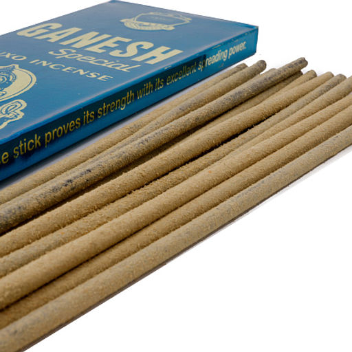 Благовония GANESH Special Ганеш Сандал с Цветами Рудракши 25g 25см-6,5см-1см - Сандаловый дом фото 2