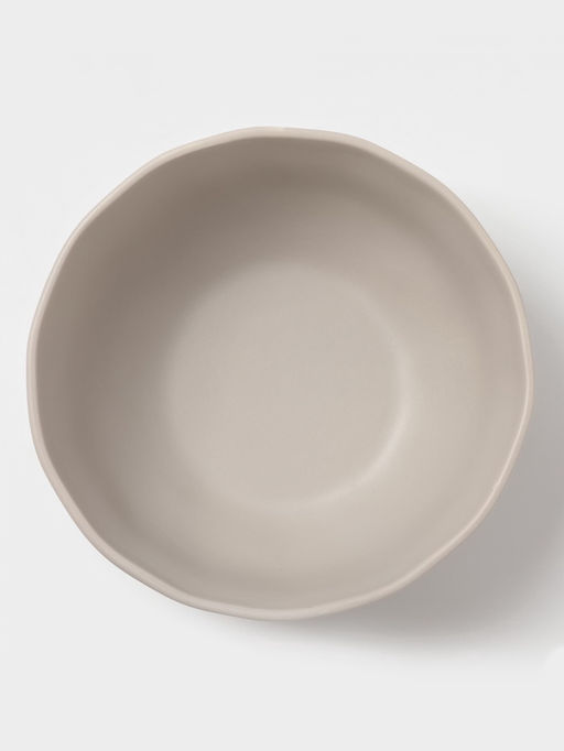 Салатник Magistro Potter, 1.2 л, d=17.4, фарфор, светло-серый  фото 3