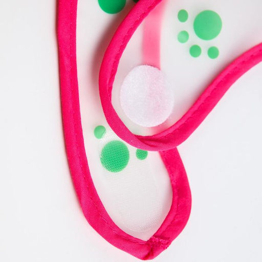 Нагрудник непромокаемый Крошка Я «Львёнок» из клеёнки с карманом, на липучке