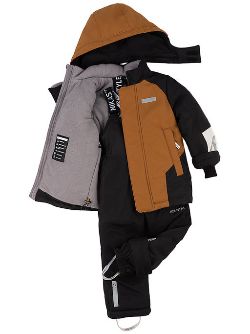 Костюм 7з7124 туман/асфальт - Nikastyle фото 20