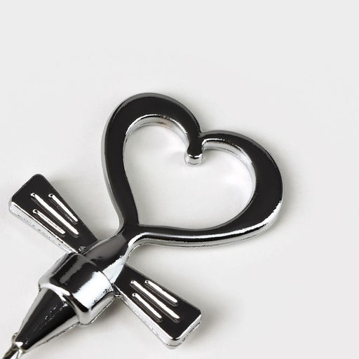 Набор для вина Доляна Сердца, 2 предмета: штопор, пробка фигурная, нержавеющая сталь