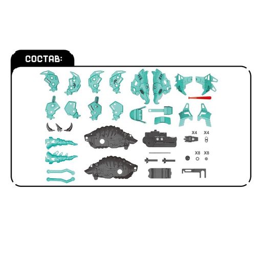 Электронный конструктор Трицератопс, 57 деталей, световые и звуковые эффекты - Эврики фото 3