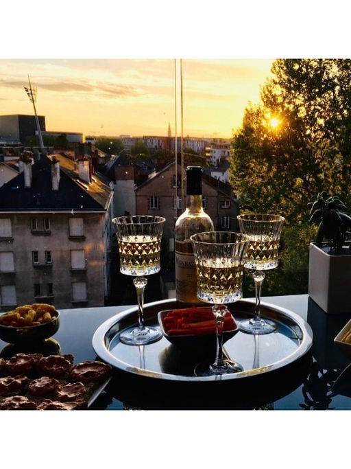 Набор фужеров (бокалов) для вина ЛЕДИ ДАЙМОНД 270мл 6шт