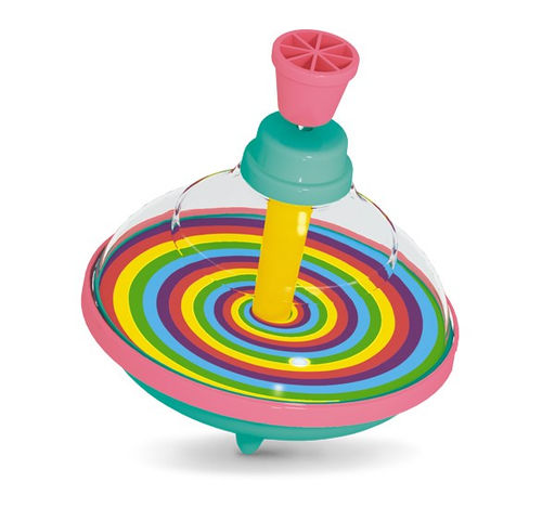 Юла прозрачная, диам 12см (01342, "Stellar") в сетке