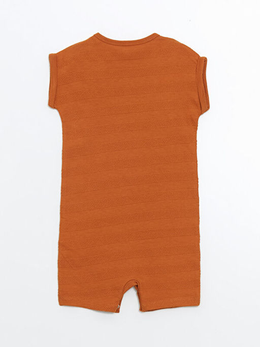 Bisiklet Yaka Basic Erkek Bebek Tulum