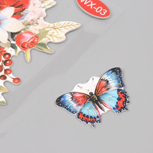 Наклейка интерьерная Летний букет, пластик, 40?31 см