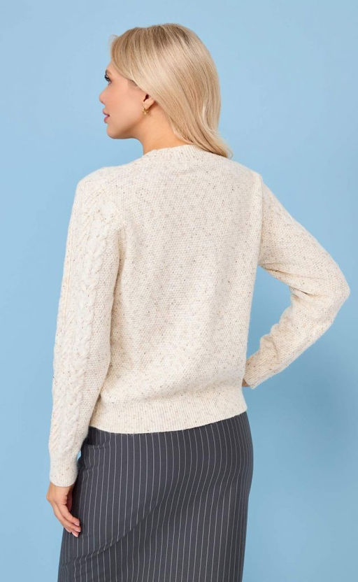 Джемпер F422-1518 milk - Fine joyce фото 6