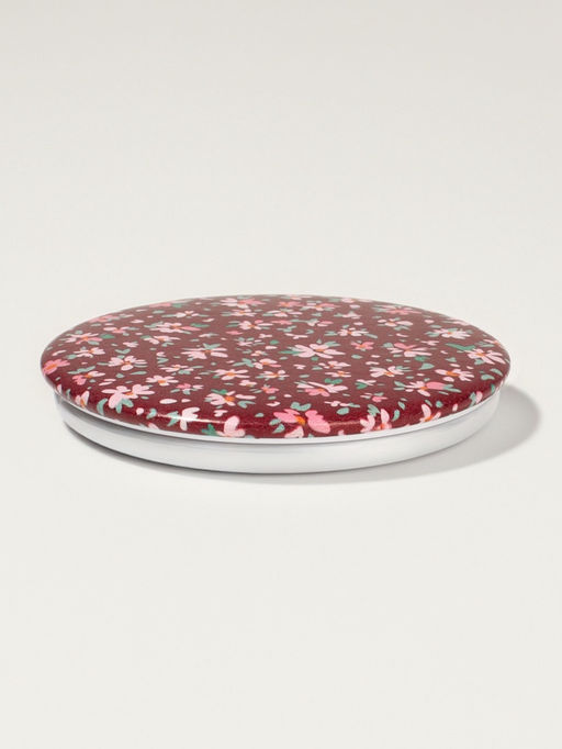 Зеркало складное «Цветочная поляна», d=7.5 см, с увеличением х2, МИКС