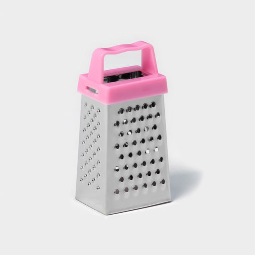 Цена за 10 шт. Тёрка четырёхгранная Доляна «Мини», 3.5×6.5×3 см, для корицы и шоколада, МИКС