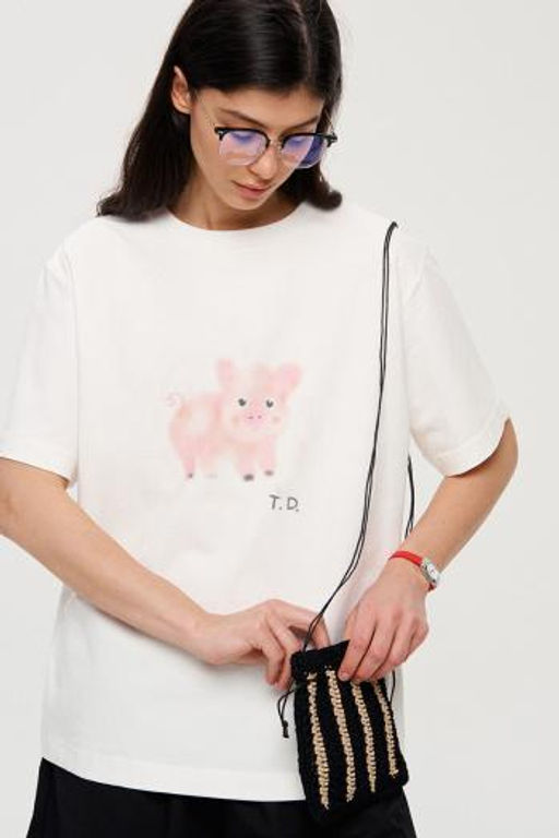 Футболка 1416 little pig - Tak divno фото 3