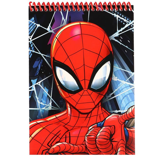 Блокнот А5, на гребне, 40 листов, Человек-паук - Marvel фото 5