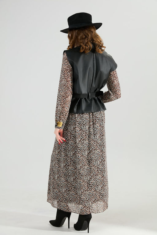 Жилет NIKVA н1019-1 черный  фото 4