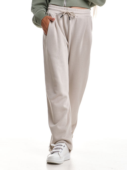 Брюки для девочки 33-7494 серый - Mini maxi фото 41