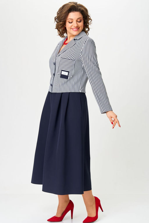 Костюм Aira Style 24-17 сине-белый